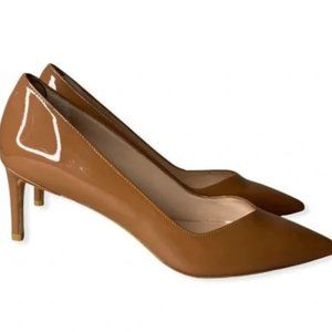 Stuart Weitzman Anny Tan Pointed Toe Pumps Heels Shoes sz 6.5